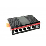 Gigabit Industrial Ai PoE Switch 5 Port (4 PoE + Gigabit Uplink) เครื่องเปล่า