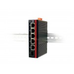 Gigabit Industrial Ai PoE Switch 6 Port (4 PoE + 1 GE + SFP)  เครื่องเปล่า