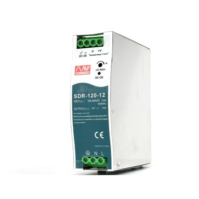 SDR-120-12 Rail Type Switching Power Supply 12V (120W)