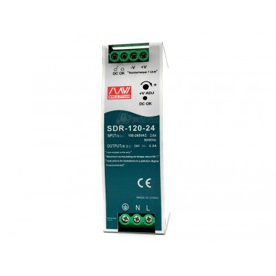 SDR-120-24 Rail Type Switching Power Supply 24V (5A) 120W