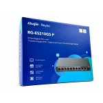 Reyee RG-ES210G-P | Full Gigabit Smart Cloud Managed PoE Switch 10 Port