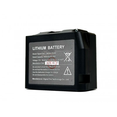 Lithium แบตเตอรี่ 7800mAh  สำหรับเครื่องสไปซ์ Signal Fire