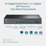 Gigabit L2 Manage Switch 8-Port TP-LINK รุ่น TL-SG3210
