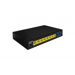 Fast Ethernet POE 8 Port 10/100 + 2 Uplink | hasivo S1100P-8F-2F-SE