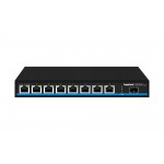 2.5G Hybrid POE Switch 8 Port + 10G SFP Uplink