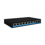 2.5G Hybrid POE Switch 8 Port + 10G SFP Uplink