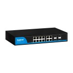 Full Gigabit 4SFP (Combo) +8 GE POE Switch