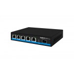 2.5G Hybrid POE Switch 5 Port + 10G SFP Uplink