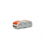 PCT-223 (SPL) Terminal ต่อตรงสายไฟ 3 ช่อง (0.08-4.0 mm²)