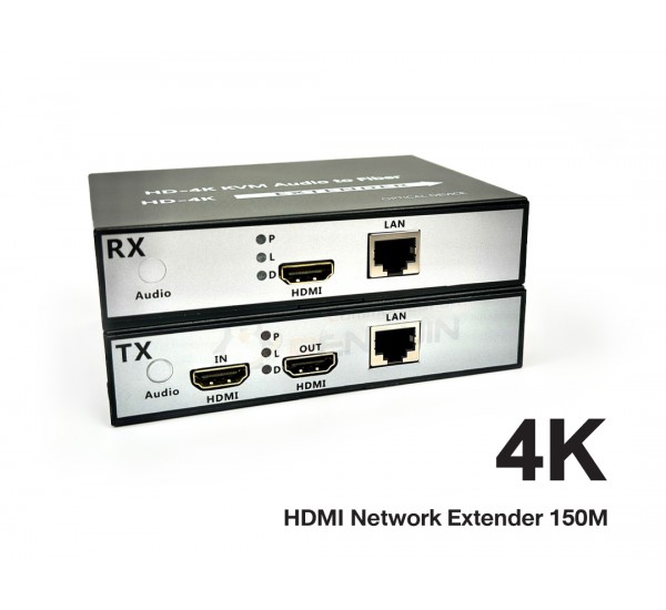 4K HDMI Network Extender 150 เมตร + HDMI Loop Out
