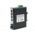 Gigabit 4 PoE Industrial + 1.25G SC Fiber 1310 (A) WDM