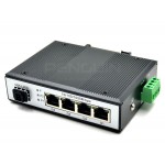 Gigabit Industrial Switch 4 Port + SFP