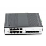 Industrial Ethernet Switch 8 Port (10/100/100) + 4 SFP