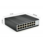 Full Gigabit Industrial Switch 16 Port