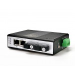 Gigabit Industrial Fiber Optic Transceiver 2 GE + 2 SC (20KM)