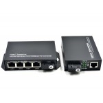 Gigabit Media Converter 1x4 (3KM)