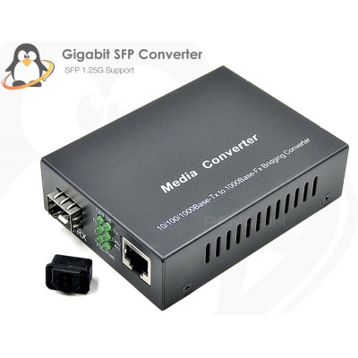 Gigabit SFP Media Converter 1000M