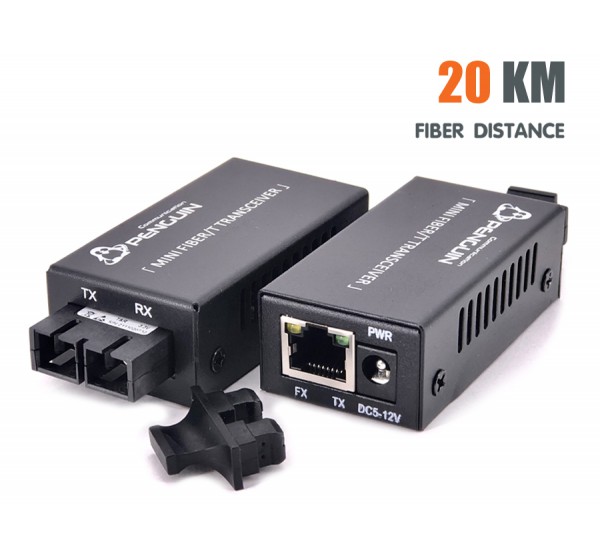 mini Gigabit Media Converter 1310 - 20 KM