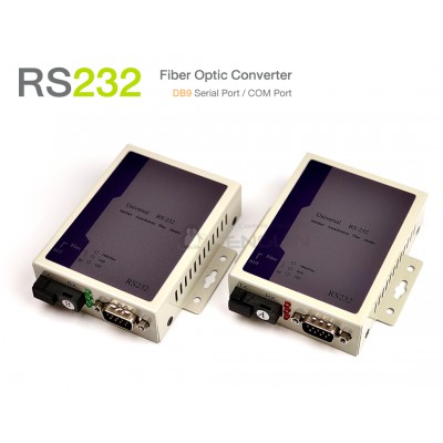 RS232 (DB9) TO Fiber Optic Converter