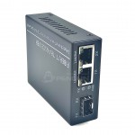 Gigabit Ethernet Switch 1 SFP + 2 GE Lan (10/100/1000)