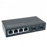 Gigabit Ethernet Switch 2 SFP + 4 GE Lan (10/100/1000)