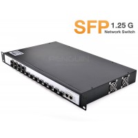 SFP Switch 16 Port + 2 GE (Rack Mount 1U)