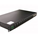 SFP Fiber Optic Switch 24 Port + 8 Gigabit Ethernet (Rack mount 1U)