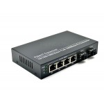 Gigabit Ethernet Switch 4 Port + 2 SFP