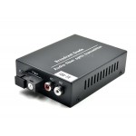 2-WAY AUDIO FIBER CONVERTER 1 CH (2x1)