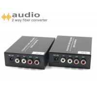 2-WAY AUDIO FIBER CONVERTER 2 CH (2x2)