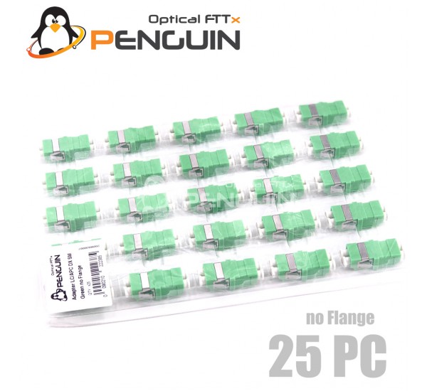 LC/APC Duplex Fiber Adapter (noFlange)  25PC