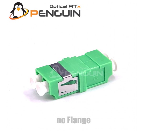 LC/APC Duplex Fiber Adapter (Without Flange)