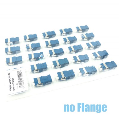 LC/UPC ADAPTER DX-SM (Blue no Flang) แพ๊ค 25 ชิ้น