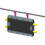 CLOSURE SPLICE 12 CORE แบบแขวน เข้า 2 ออก 2