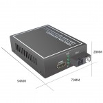 HDMI Fiber Extender + USB (1080P)