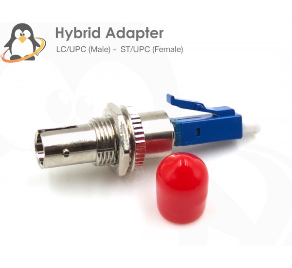 LC/UPC (Male) - ST/UPC (Female) Hybrid Adapter