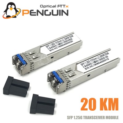 SFP 1.25G LC SINGLE MODE 1310nm-20KM [คู่]