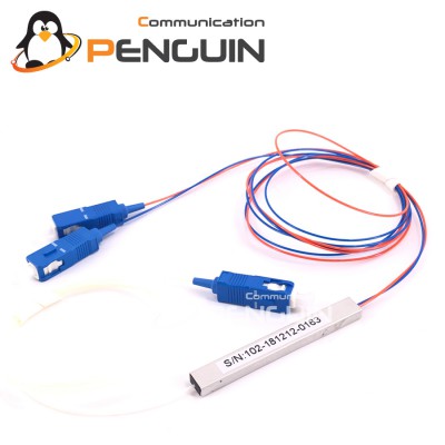 PLC SPLITTER SC/UPC 1X2 (Mini Module) 0.9mm