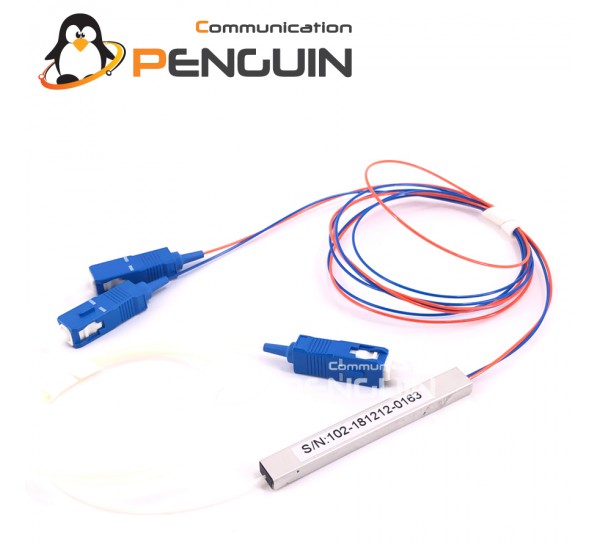 PLC SPLITTER SC/UPC 1X2 (Mini Module) 0.9mm