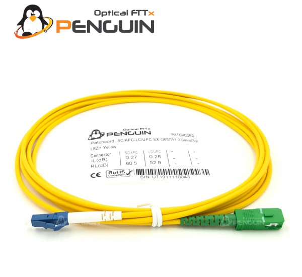 F.O Patch Cord SC/APC-LC/UPC(เลือกความยาว)