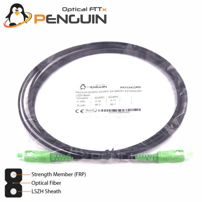 Drop Cable Patch Cord (FLAT Type) SC/APC ยาว 3 เมตร