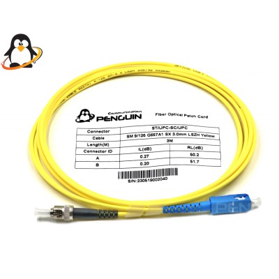 F.O Patch Cord ST/UPC-SC/UPC ยาว 3 เมตร