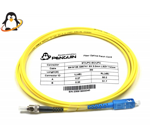 F.O Patch Cord ST/UPC-SC/UPC ยาว 3 เมตร