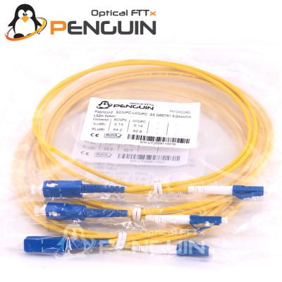 F.O Patch Cord  SC/UPC-LC/UPC (เลือกความยาว)