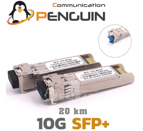 SFP+ 10G LC BiDi 20KM DDM Compatible with Cisco