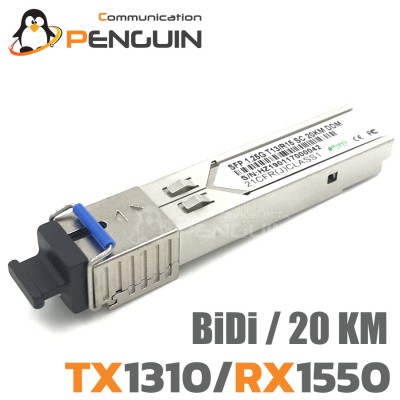 SFP 1.25G BiDi TX1310/RX1550 (SC) 20KM