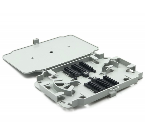 12 Core Fiber Fusion Splice Tray (ขนาด 9x14x1.2 cm)