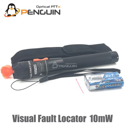 ปากกายิงแสงไฟเบอร์ออฟติก Visual Fault Locator ขนาด 10mW (ฺBlack)