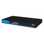 Full Gigabit 10SFP+8GE L2+ Optical Convergence Managed Switch