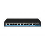 Ai PoE Switch 8 Port 10/100M + 2 Uplink (PoEDog) 120W Hasivo รุ่น S1100P-8F-2F-Ai